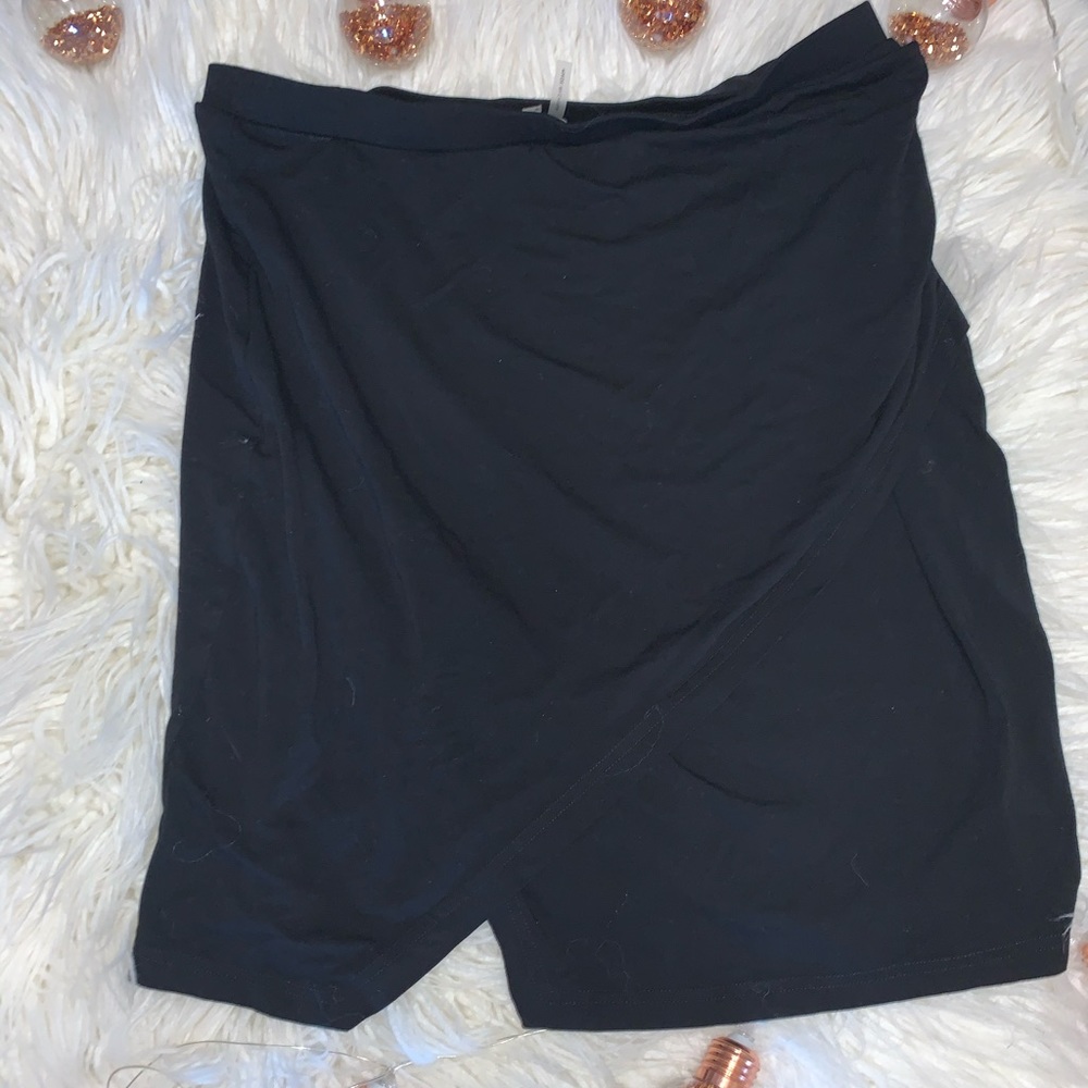 A mid length skirt